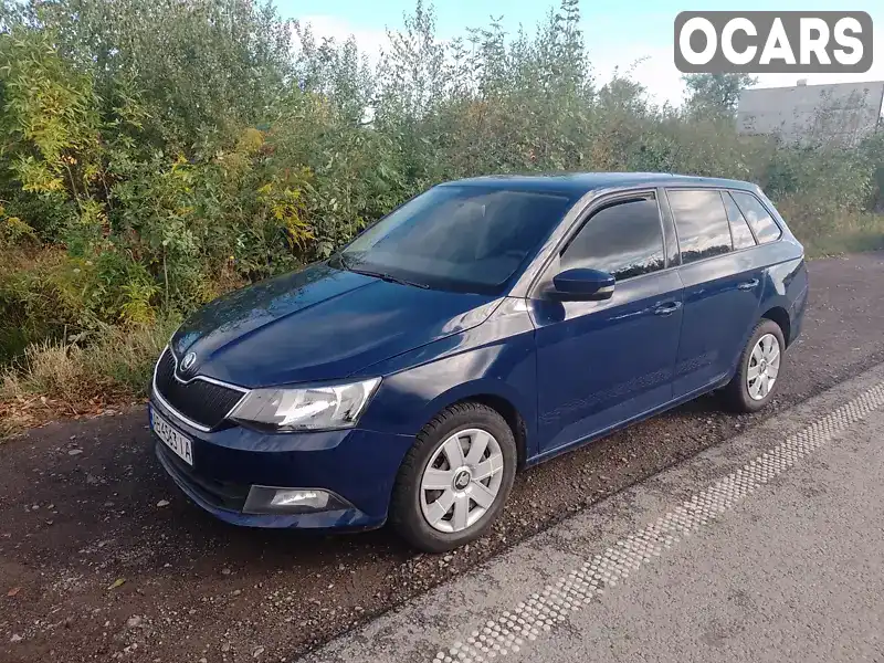 Універсал Skoda Fabia 2015 1.42 л. Ручна / Механіка обл. Закарпатська, Ужгород - Фото 1/10