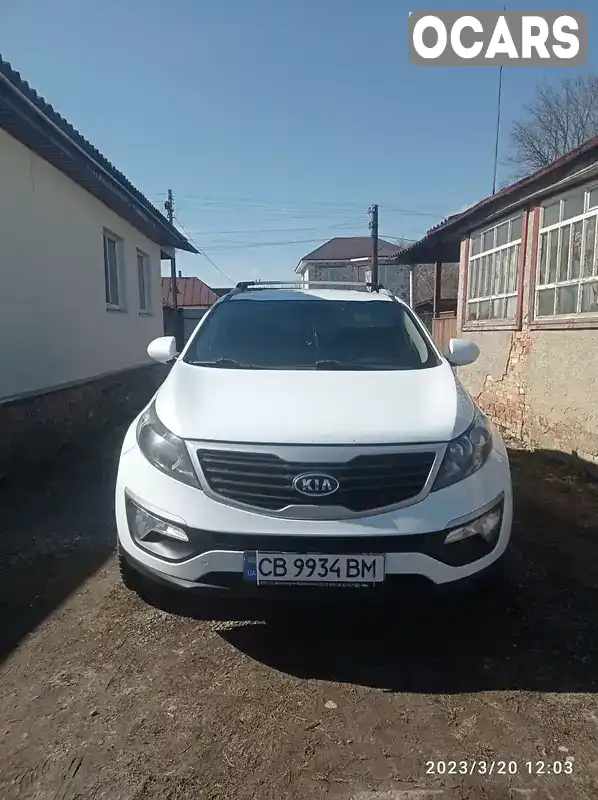 Внедорожник / Кроссовер Kia Sportage 2012 2 л. Автомат обл. Черниговская, Борзна - Фото 1/9