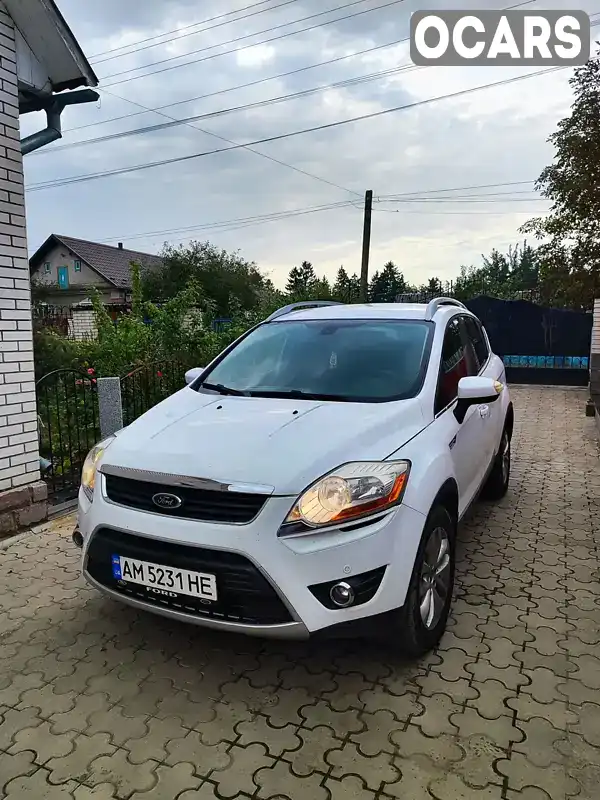 Внедорожник / Кроссовер Ford Kuga 2011 2 л. Автомат обл. Житомирская, Коростышев - Фото 1/15