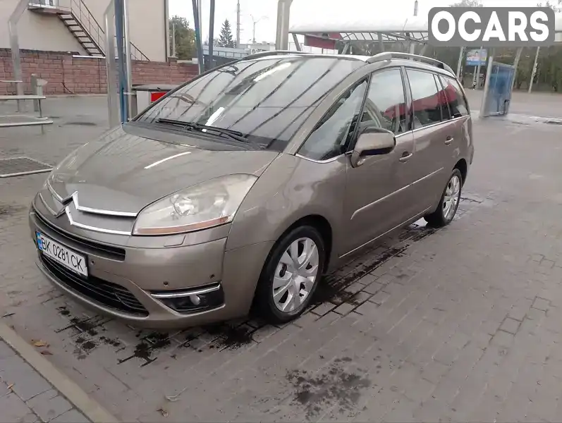 Мінівен Citroen Grand C4 Picasso 2008 1.56 л. Робот обл. Рівненська, Рівне - Фото 1/19