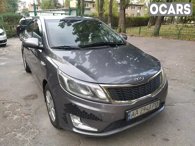 Седан Kia Rio 2013 1.4 л. Автомат обл. Київська, Київ - Фото 1/21