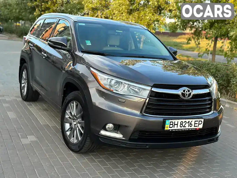 Внедорожник / Кроссовер Toyota Highlander 2014 3.5 л. Автомат обл. Одесская, Одесса - Фото 1/19