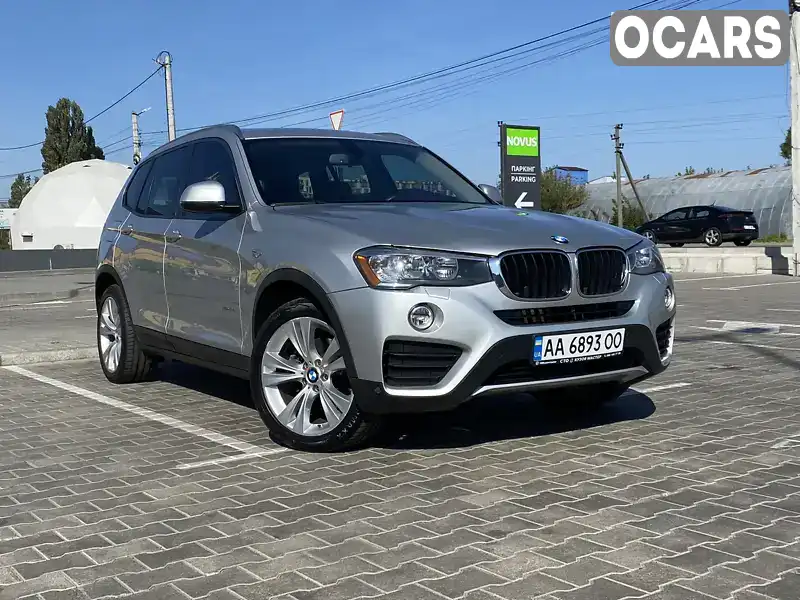 Позашляховик / Кросовер BMW X3 2015 2 л. Автомат обл. Київська, location.city.kriukivshchyna - Фото 1/20