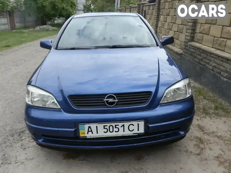 Седан Opel Astra 2002 1.6 л. обл. Київська, Київ - Фото 1/9