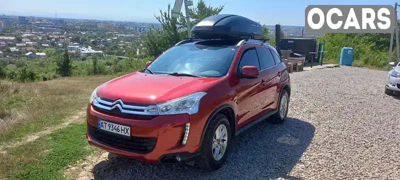 Внедорожник / Кроссовер Citroen C4 Aircross 2012 1.56 л. Ручная / Механика обл. Ивано-Франковская, Ивано-Франковск - Фото 1/19