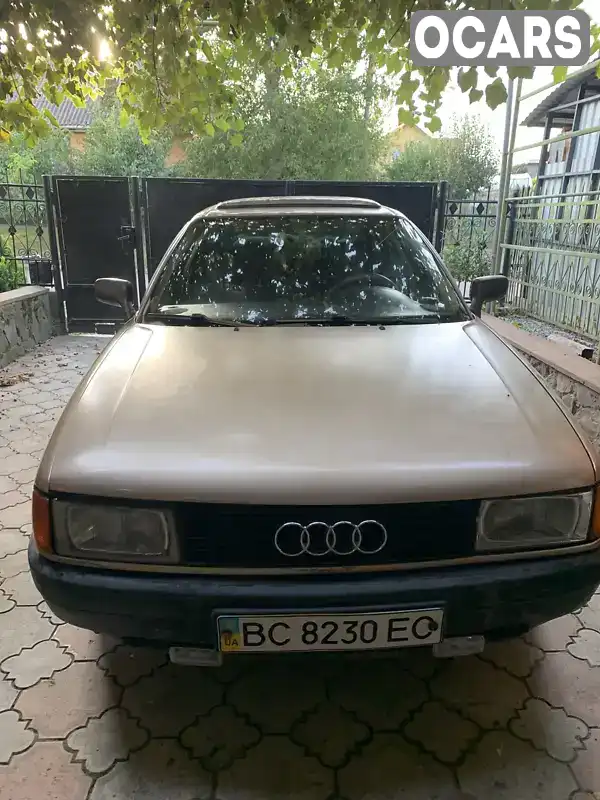 Седан Audi 80 1987 1.78 л. Ручна / Механіка обл. Львівська, Сокаль - Фото 1/8