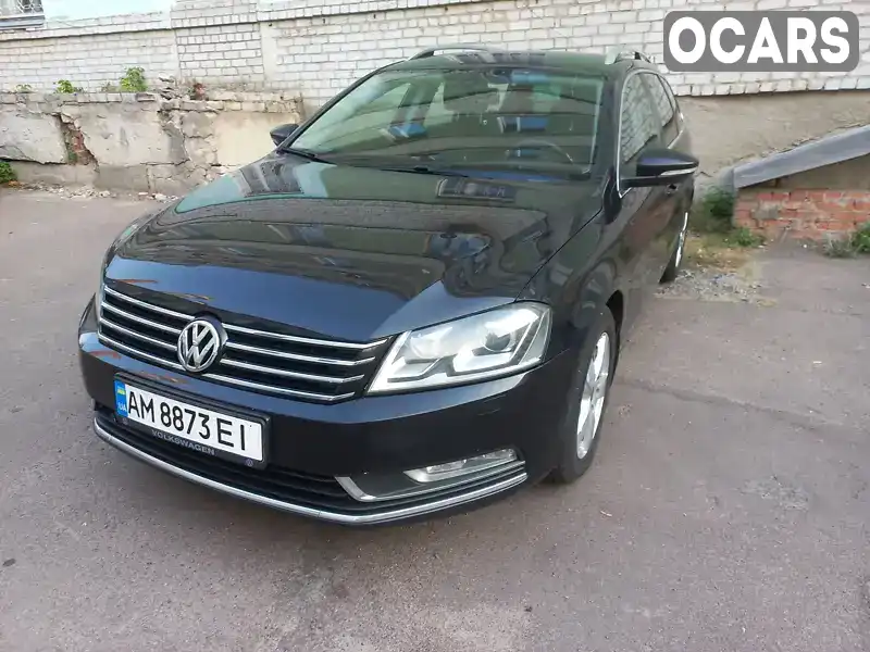 Універсал Volkswagen Passat 2012 1.4 л. Ручна / Механіка обл. Житомирська, Житомир - Фото 1/18