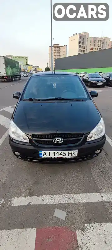 Хэтчбек Hyundai Getz 2006 1.4 л. Ручная / Механика обл. Киевская, Вышневое - Фото 1/21