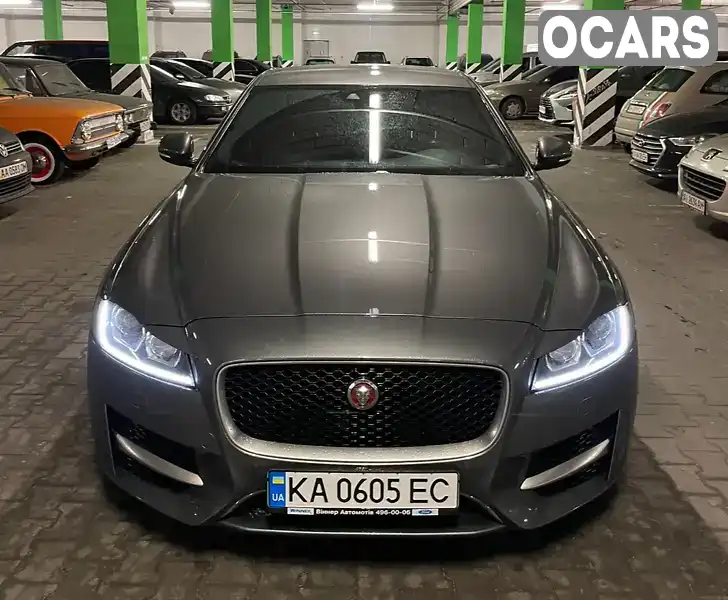 Седан Jaguar XF 2016 2 л. обл. Київська, Київ - Фото 1/21