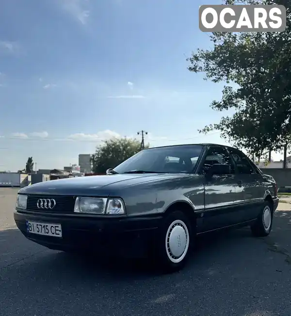 Седан Audi 80 1987 1.78 л. Ручна / Механіка обл. Полтавська, Кременчук - Фото 1/21