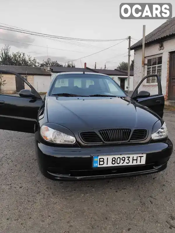 Седан Daewoo Lanos 2007 1.5 л. Ручна / Механіка обл. Полтавська, Гадяч - Фото 1/10