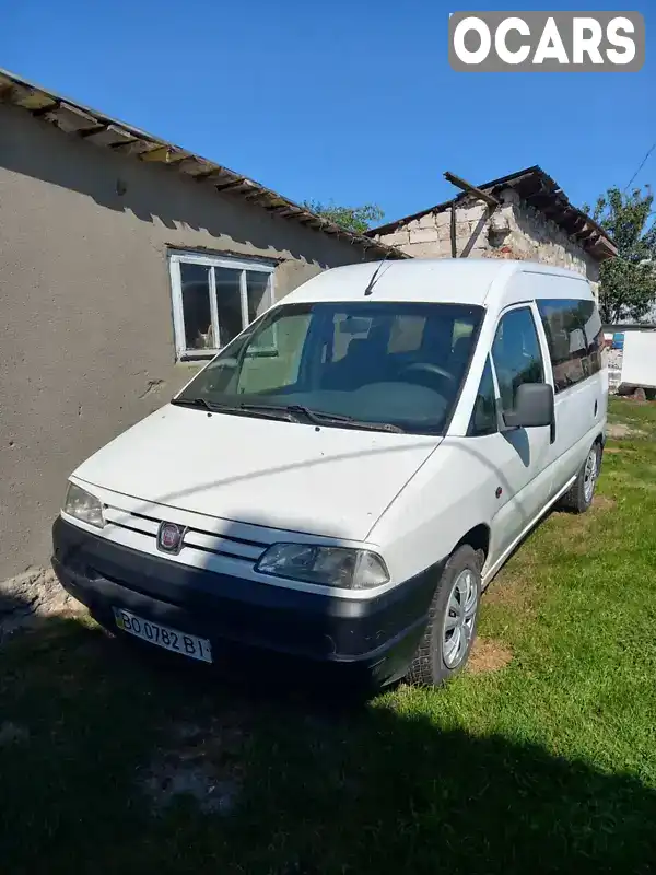 Мінівен Fiat Scudo 1998 1.91 л. Ручна / Механіка обл. Тернопільська, Зборів - Фото 1/6