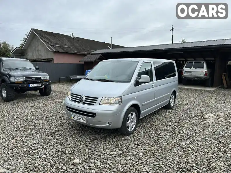 Мінівен Volkswagen Multivan 2008 2.5 л. Ручна / Механіка обл. Закарпатська, Тячів - Фото 1/18