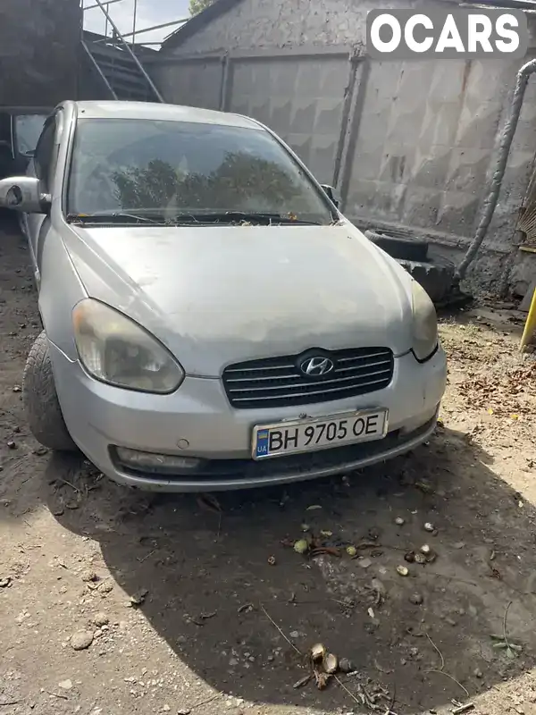 Седан Hyundai Accent 2008 1.4 л. Ручна / Механіка обл. Одеська, Одеса - Фото 1/7