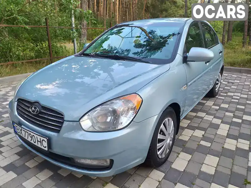 Седан Hyundai Accent 2008 1.49 л. Ручная / Механика обл. Хмельницкая, Славута - Фото 1/21