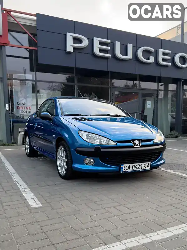 Кабріолет Peugeot 206 2002 2 л. Ручна / Механіка обл. Черкаська, Черкаси - Фото 1/20