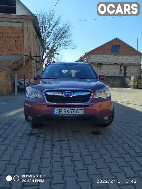 Позашляховик / Кросовер Subaru Forester 2016 2.46 л. Варіатор обл. Чернівецька, Чернівці - Фото 1/12