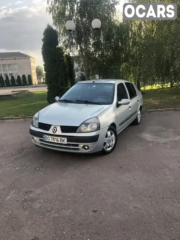 Хетчбек Renault Clio 2003 1.39 л. Ручна / Механіка обл. Хмельницька, Білогір'я - Фото 1/19