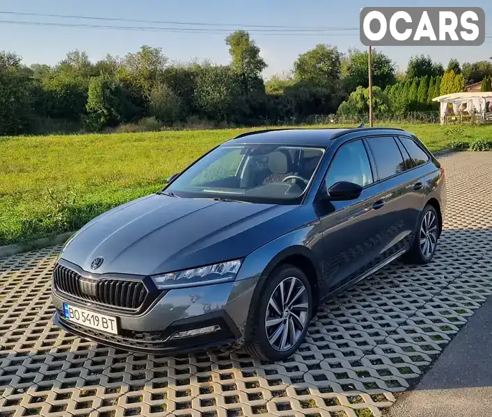 Універсал Skoda Octavia 2021 1.98 л. Автомат обл. Тернопільська, Тернопіль - Фото 1/21