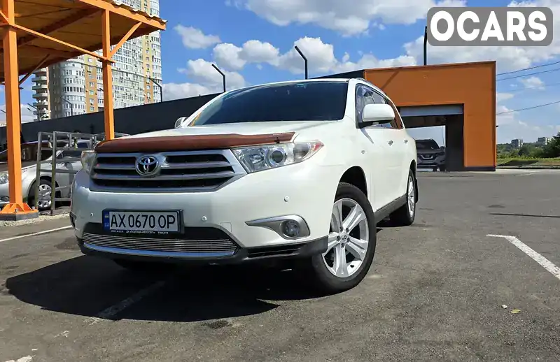 Позашляховик / Кросовер Toyota Highlander 2011 3.46 л. Автомат обл. Харківська, Харків - Фото 1/15