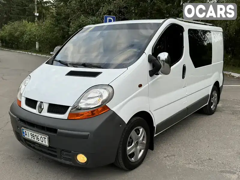 Мінівен Renault Trafic 2006 1.9 л. Ручна / Механіка обл. Вінницька, Тульчин - Фото 1/21