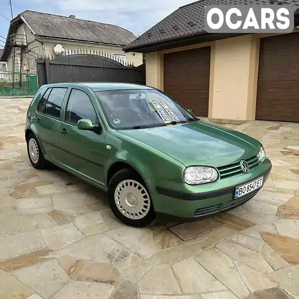 Хетчбек Volkswagen Golf 2002 1.39 л. Ручна / Механіка обл. Тернопільська, Тернопіль - Фото 1/19