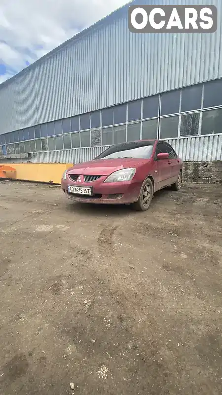 Седан Mitsubishi Lancer 2004 1.58 л. Ручна / Механіка обл. Закарпатська, Берегове - Фото 1/9