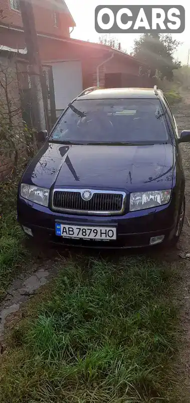 Універсал Skoda Fabia 2002 1.39 л. Ручна / Механіка обл. Вінницька, Вінниця - Фото 1/11