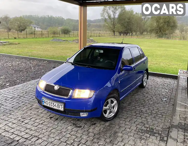 Хетчбек Skoda Fabia 2001 1.4 л. Ручна / Механіка обл. Закарпатська, Ужгород - Фото 1/21