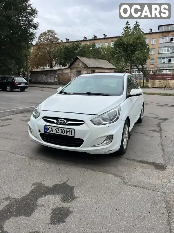 Седан Hyundai Accent 2012 1.59 л. Автомат обл. Київська, Київ - Фото 1/21