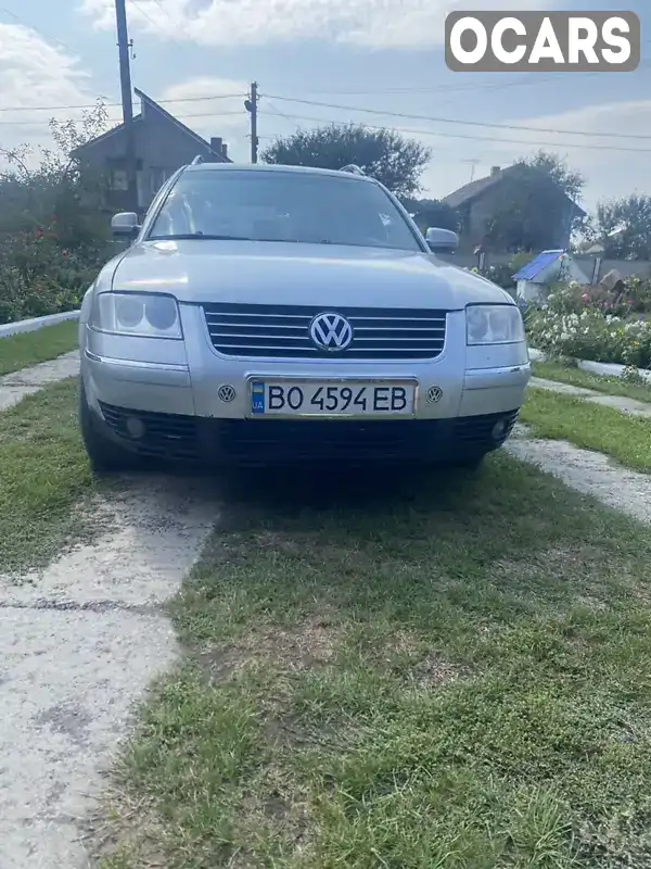 Универсал Volkswagen Passat 2003 2.5 л. Ручная / Механика обл. Тернопольская, Копычинцы - Фото 1/8