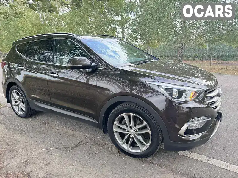 Позашляховик / Кросовер Hyundai Santa FE 2016 2.2 л. Автомат обл. Дніпропетровська, Дніпро (Дніпропетровськ) - Фото 1/8