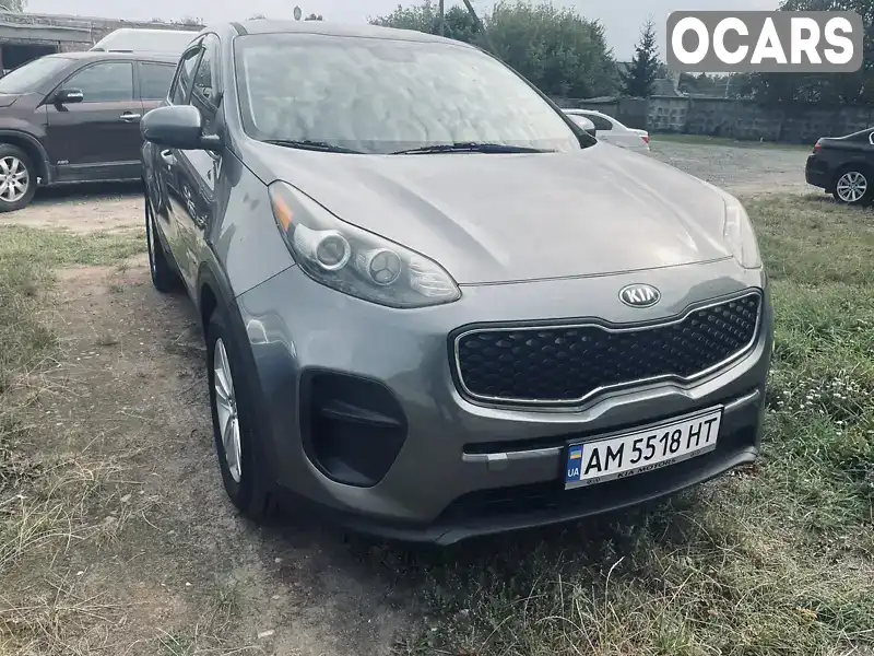 Внедорожник / Кроссовер Kia Sportage 2018 2.36 л. Автомат обл. Житомирская, Звягель - Фото 1/9