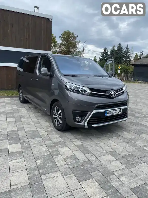 Минивэн Toyota Proace 2024 2 л. Автомат обл. Закарпатская, Тячев - Фото 1/14