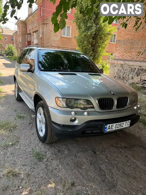 Внедорожник / Кроссовер BMW X5 2003 2.93 л. Автомат обл. Днепропетровская, Кривой Рог - Фото 1/9