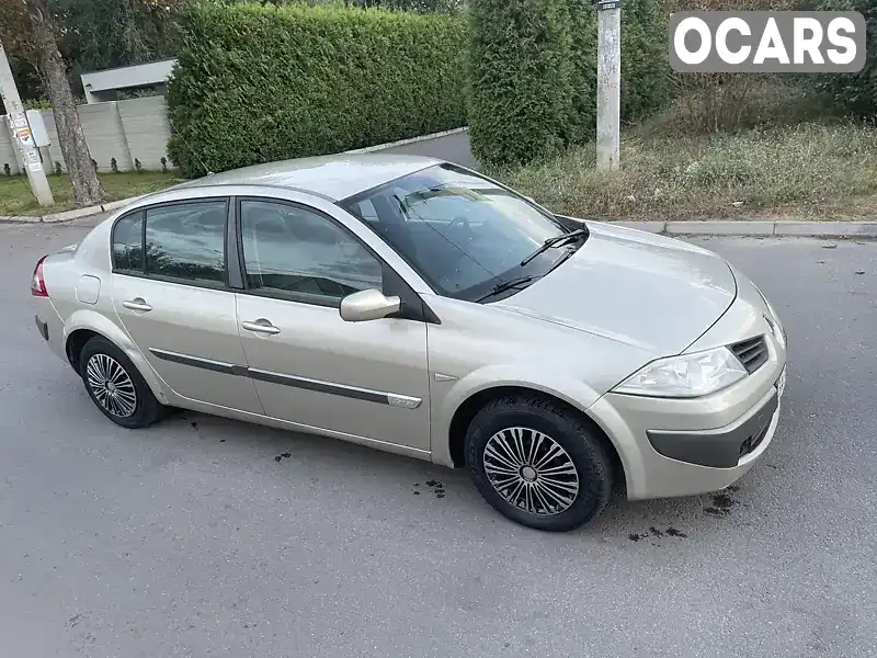 Седан Renault Megane 2006 1.6 л. Автомат обл. Запорізька, Запоріжжя - Фото 1/13