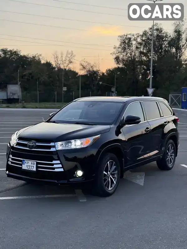 Внедорожник / Кроссовер Toyota Highlander 2018 3.46 л. Автомат обл. Запорожская, Запорожье - Фото 1/21