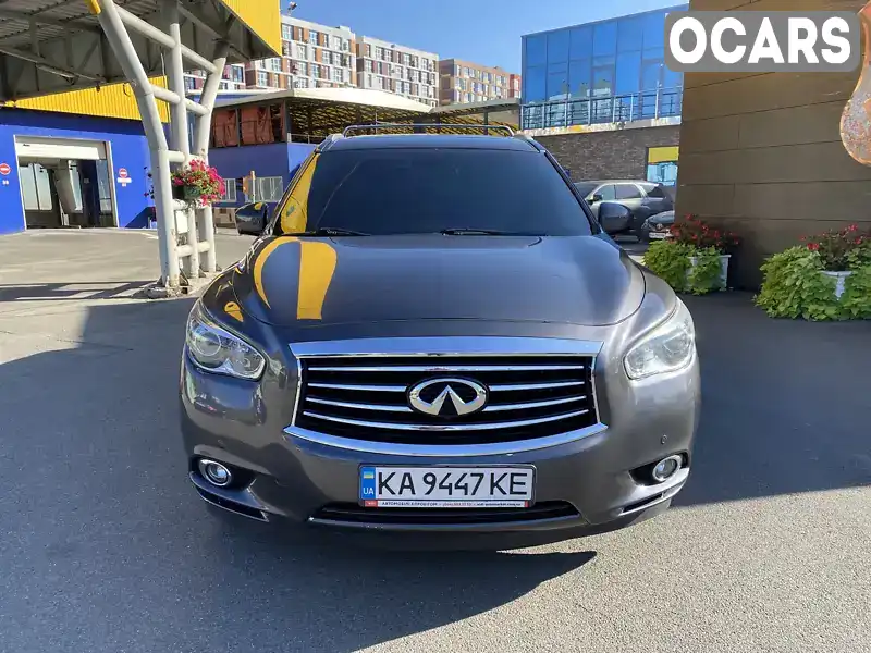 Позашляховик / Кросовер Infiniti QX60 2014 3.5 л. Варіатор обл. Київська, Вишневе - Фото 1/21