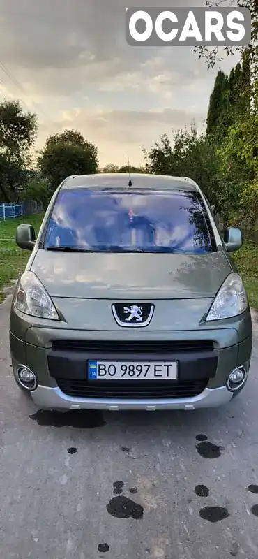 Мінівен Peugeot Partner 2009 1.56 л. Ручна / Механіка обл. Тернопільська, Кременець - Фото 1/16