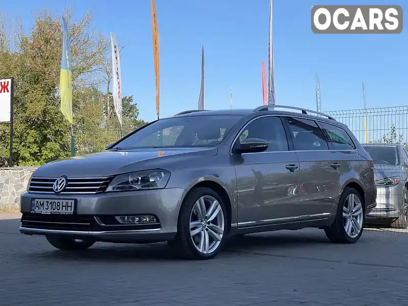 Універсал Volkswagen Passat 2012 1.6 л. Ручна / Механіка обл. Житомирська, Бердичів - Фото 1/21