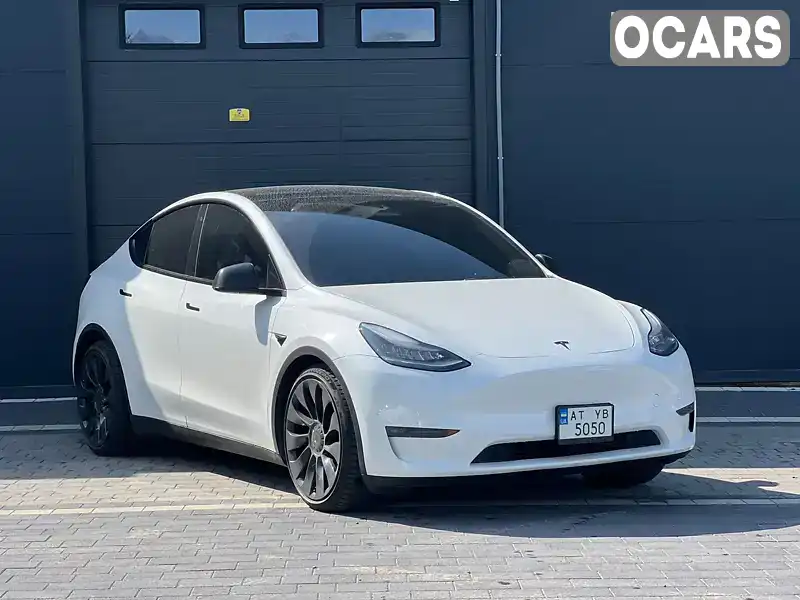 Позашляховик / Кросовер Tesla Model Y 2020 null_content л. Автомат обл. Івано-Франківська, Івано-Франківськ - Фото 1/21