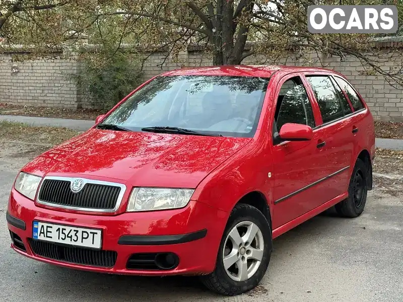 Универсал Skoda Fabia 2005 1.2 л. Ручная / Механика обл. Днепропетровская, Днепр (Днепропетровск) - Фото 1/21