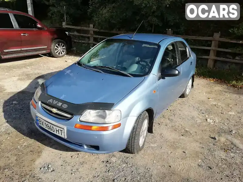 Седан Chevrolet Aveo 2004 1.49 л. обл. Івано-Франківська, Івано-Франківськ - Фото 1/13