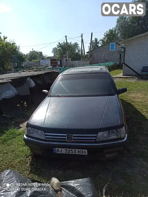 Седан Peugeot 605 1991 2.96 л. Автомат обл. Київська, Біла Церква - Фото 1/9