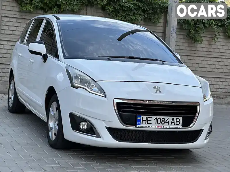 Микровэн Peugeot 5008 2016 1.6 л. Ручная / Механика обл. Николаевская, Николаев - Фото 1/21