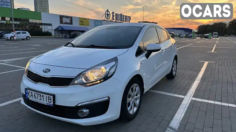 Седан Kia Rio 2015 1.4 л. Ручна / Механіка обл. Київська, Київ - Фото 1/21