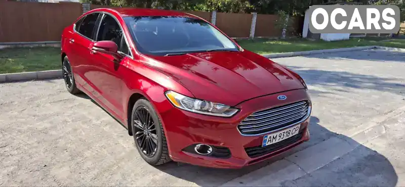 Седан Ford Fusion 2013 1.5 л. Ручная / Механика обл. Житомирская, Барановка - Фото 1/21