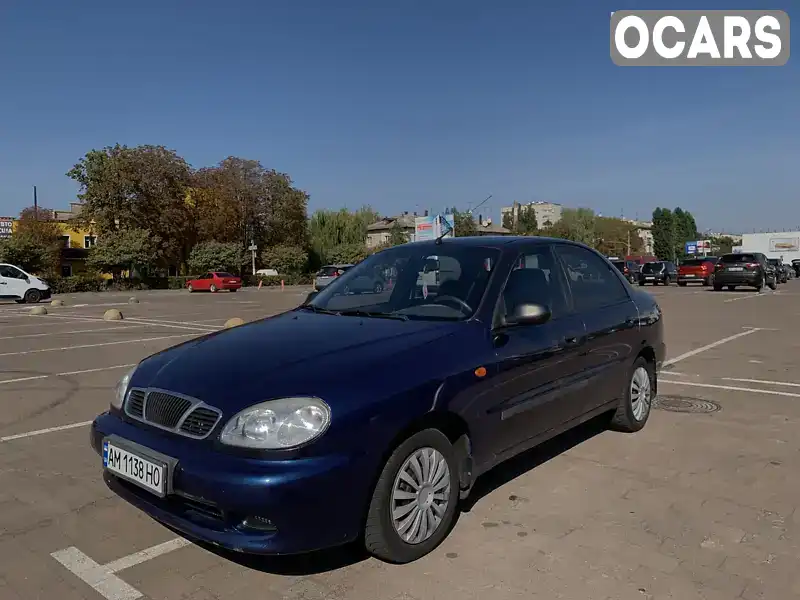 Седан Daewoo Lanos 2003 1.6 л. Ручна / Механіка обл. Житомирська, Житомир - Фото 1/21