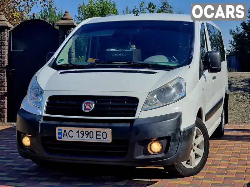 Минивэн Fiat Scudo 2007 2 л. Ручная / Механика обл. Волынская, Луцк - Фото 1/21