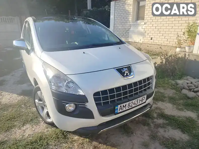 Позашляховик / Кросовер Peugeot 3008 2012 1.6 л. Ручна / Механіка обл. Житомирська, Житомир - Фото 1/16